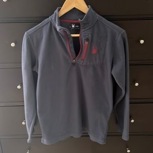 Spyder 1/4 zip. Size L (boy).